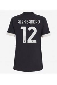 Fotbalové Dres Juventus Alex Sandro #12 Dámské Třetí Oblečení 2023-24 Krátký Rukáv